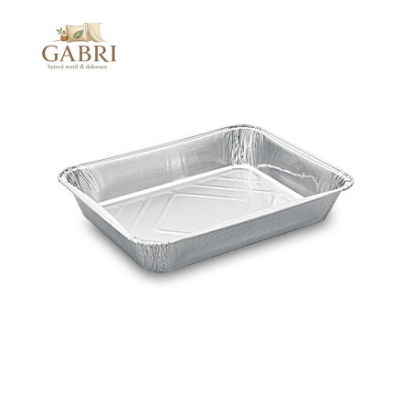 Menu mísa Alu 1-dílná 22,7 x 17,7 x 3,9 cm, 100 ks