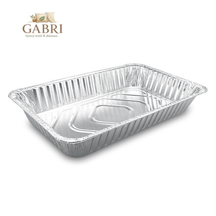 Mísa GASTRO Alu 1/1 hranatá 32,6 x 52,7 x 8 cm 50ks / bal.