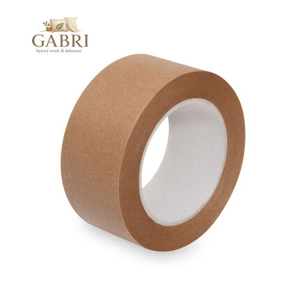 Lepící páska papírová hnědá 50m x 50 mm