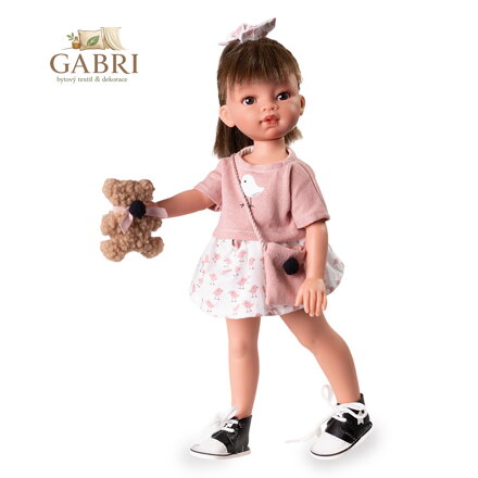 Chodící panenka Emily, 33 cm