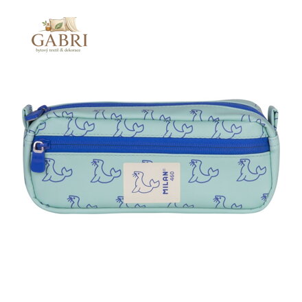 Pouzdro MILAN 460 (2-zipový, prázdný) - zelený