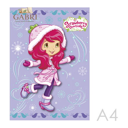 Omalovánka A4 Akim - Strawberry Shortcake