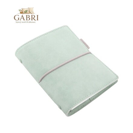 Diář Filofax Domino Soft - seagrass, kapesní