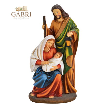 Figurka - svatá rodina, 16x13x30 cm