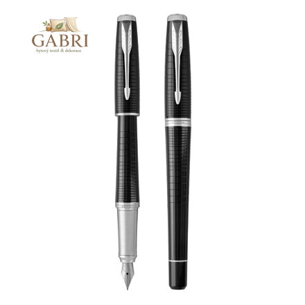 Pero plníci PARKER URolleran Premium Ebony Lacquer CT -F-