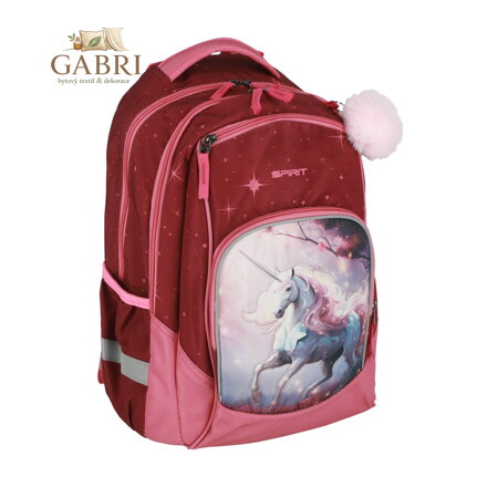 Školní batoh NEWBIE 3D - Jednorožec