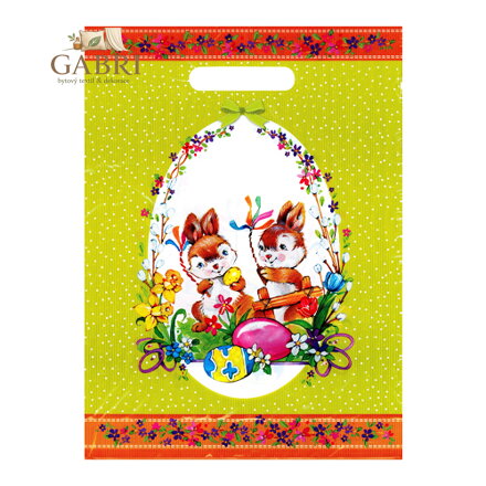 Sáček s výsekem, Velikonoce 27 x 36 cm/1 ks