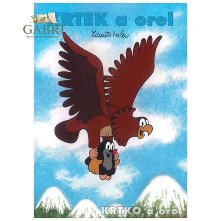 Omalovánka A4 Akim - Krtek a orel