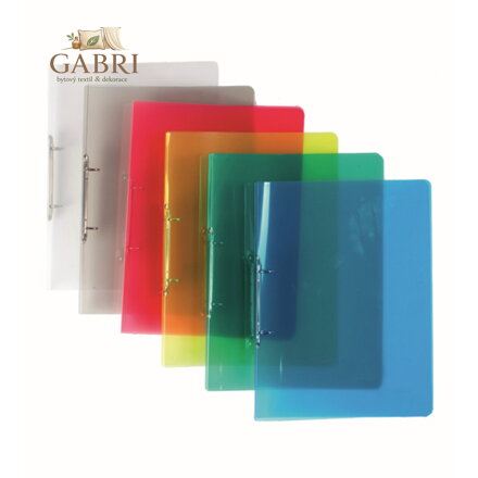 Pořadač kroužkový PP (2-kroužkový) A4, zelený