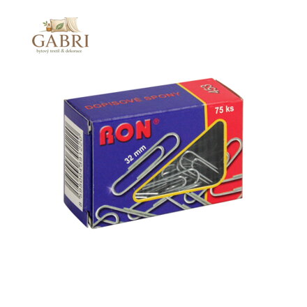 Spony kancelářské RON 32 mm (75 ks)