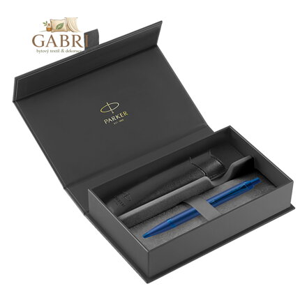 GP PARKER IM Monochrome Champagne + PU pouzdro