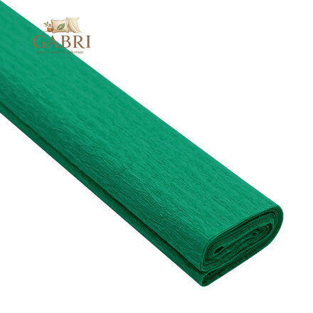 Krepový papír JUNIOR 200x50 cm - smaragdový 25