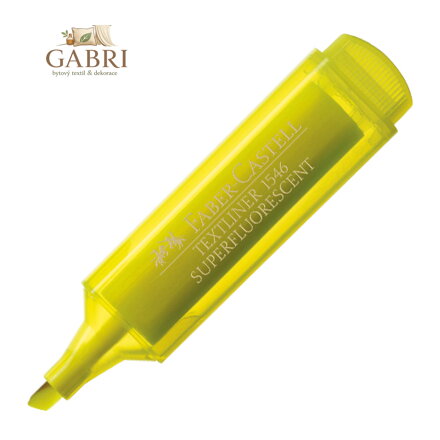 Zvýrazňovač Faber-Castell textliner 1546 - žlutý