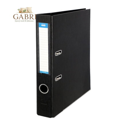 Pákový pořadač Office A4 50 mm - černý