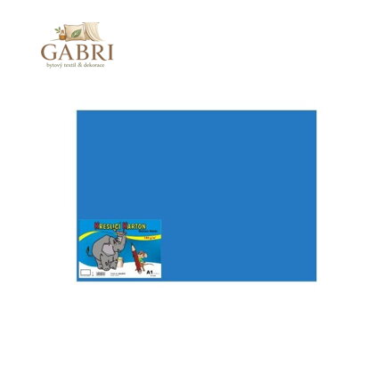 Výkres školní A1 180g / 10 listů světle modrý