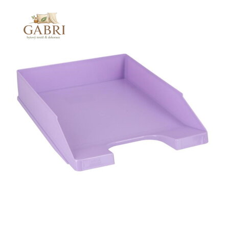 Úložná zásuvka PP A4 - pastelově fialová