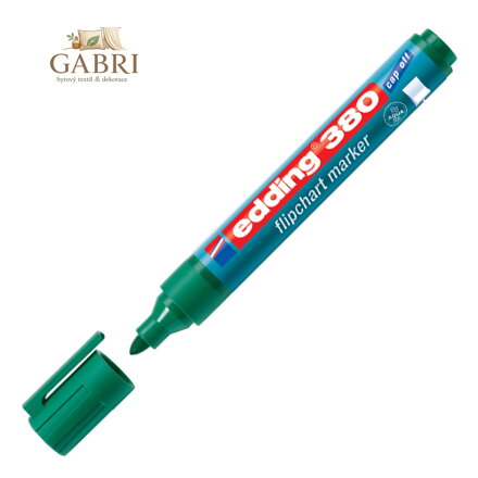 Popisovač na papírové bloky Edding 380 zelený