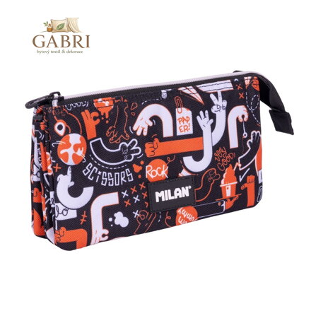 Pouzdro na pera MILAN 5-kapesní, série Fingers