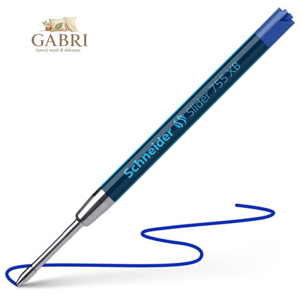 Náplň kuličková Schneider Slider 755 XB - modrá