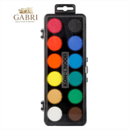 Barvy vodové 30, 12 barev