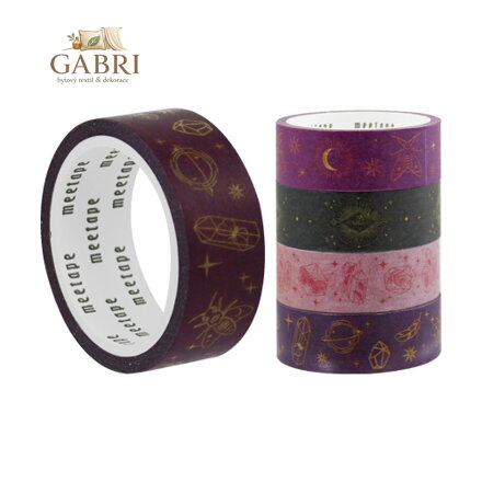 Lepící páska M&G Don´t Believe In Magic 15 mm x 5 m, mix/1ks