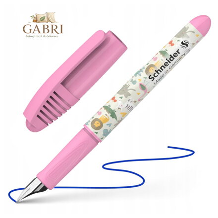 Pero bombičkové Schneider Zippi Funny Safari - modrá náplň