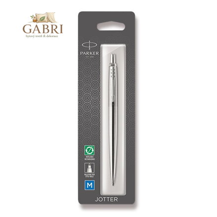 Pero kuličkové PARKER Jotter Stainless Steel CT - blistr