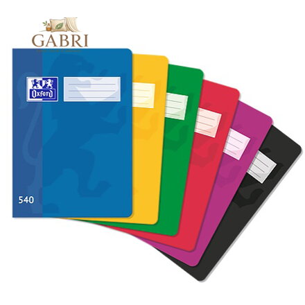 Školní sešit A5 Oxford čistý 540 40 listů