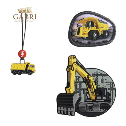 Další sada obrázků MAGIC MAGS, Bagger Rocco, pro aktovky a batohy Step by Step