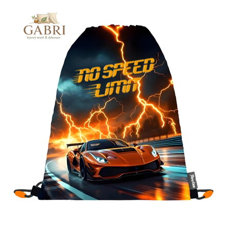 Sáček na cvičky auto 2