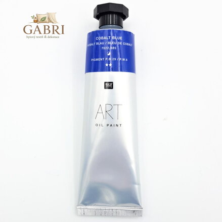 RI olejová barva Prato 60 ml, Cobalt blue