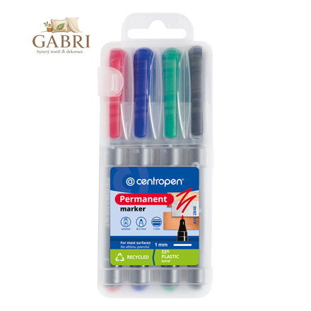 Popisovač CENTROPEN 2846 - sada 4ks