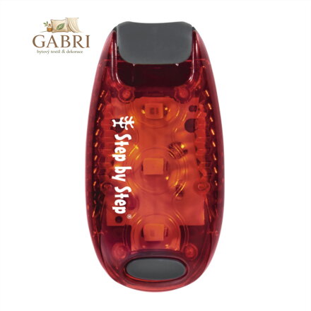 Blikačka na aktovku Step by Step, červená