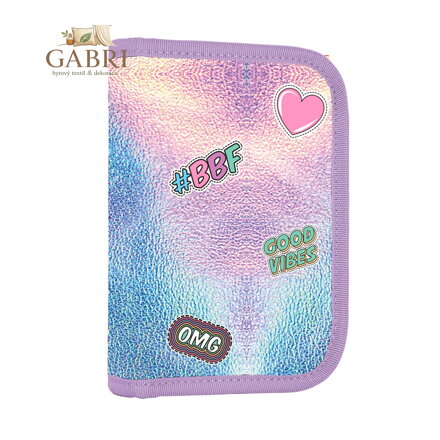 Penál 1 p. 2 chlopně, prázdný OXY GO Shiny