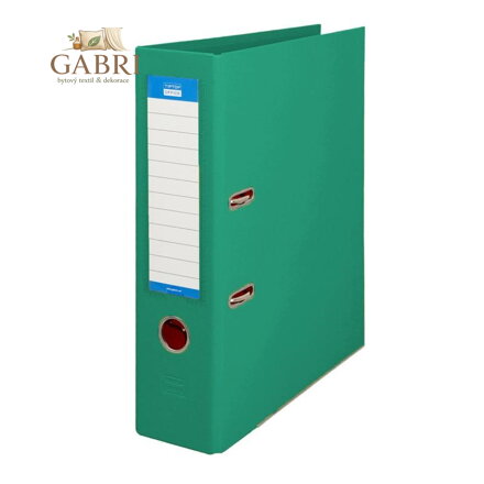 Pákový pořadač Office A4 80 mm - zelený