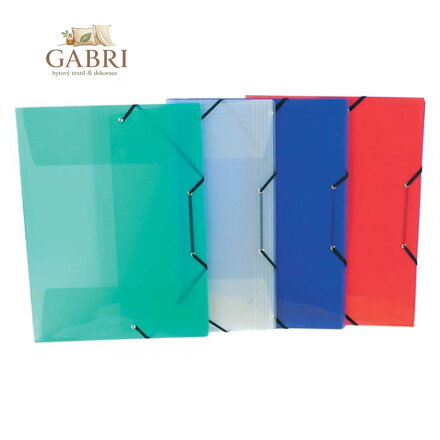 Deska s gumičkou A3, VIQUEL "Propyglass" (4 barvy)