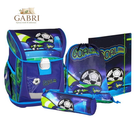Školní batoh - 4-dílný set COOL - Football Goal