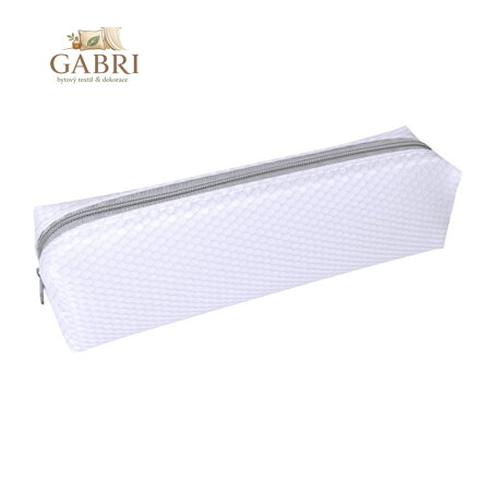 Pouzdro na pera JUNIOR síťované - bílé