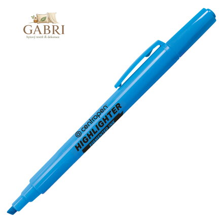 Zvýrazňovač 8722/1 modrý