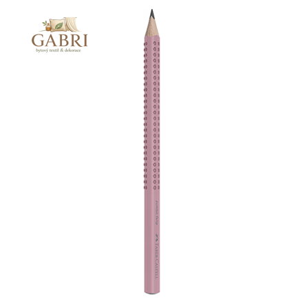 Grafitová tužka Faber-Castell Grip Jumbo B, tyrkysová