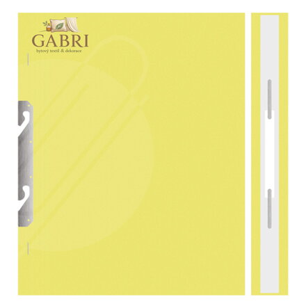 Rychlovazač A4 RZC - závěsný celý, EKO - žlutý