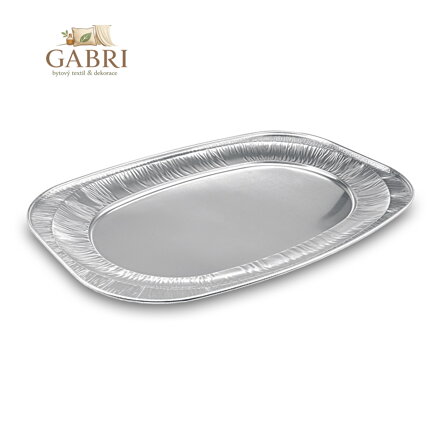 Podnos (ALU) oválný 55 x 36 cm [10 ks]