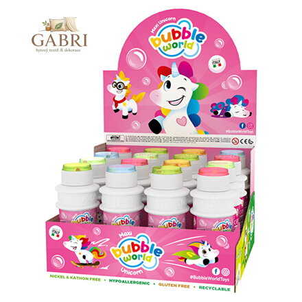 Bublifuk DULCOP 175 ml, Unicorn