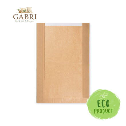 Sáčky papírové s okénkem - pečivo