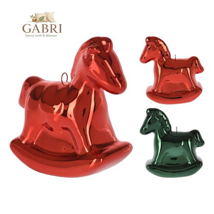 Dekorace závěsná - Houpací koník 6