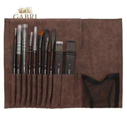 Sada profesionálních štětců (10 ks) v plastovém kufříku