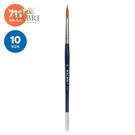 Štětec kulatý MILAN Fine Selection č. 10 - 711