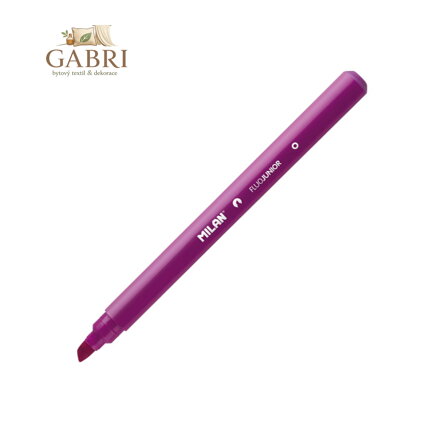 Zvýrazňovač MILAN Flou JUNIOR - růžový