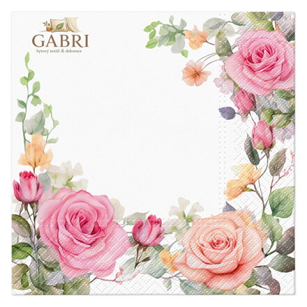 Ubrousky TaT 33x33cm Gentle Bloom