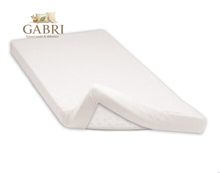 Napínací prostěradlo bavlněné 180x200cm bílé